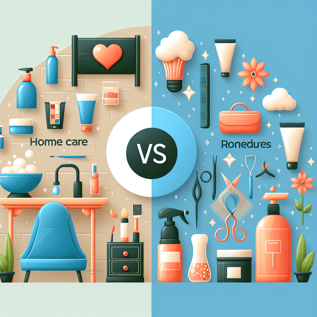 Домашний уход vs салонные процедуры